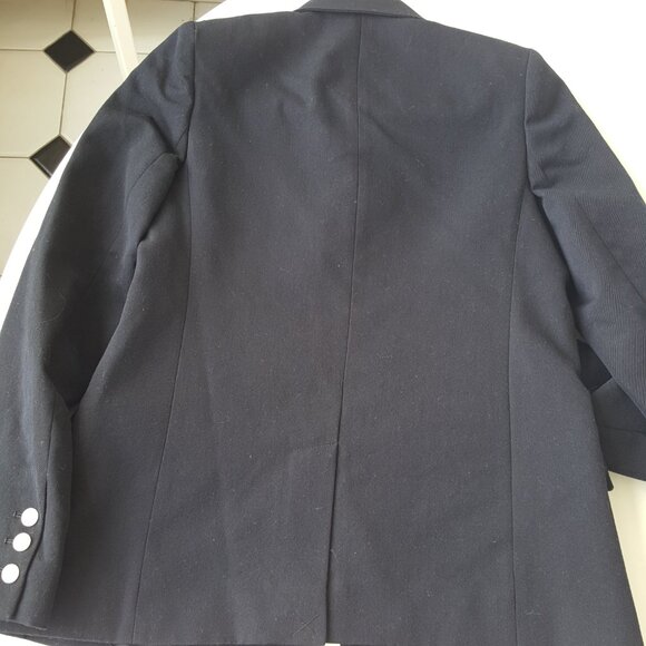 A.P.C ! 100% Virgin Wool DARK NAVY BLAZER  (EU/34) - Picture 5 of 8